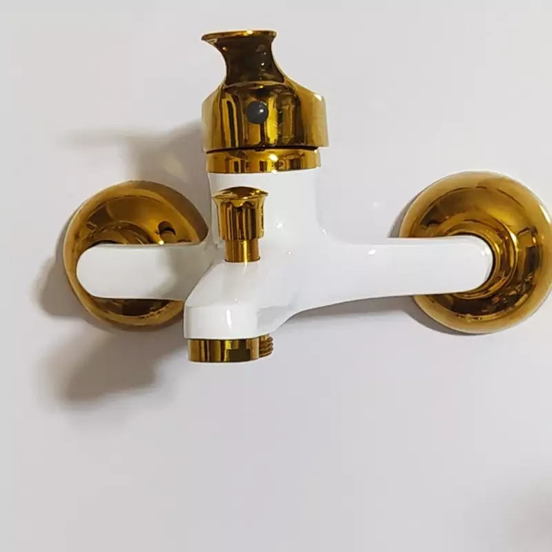 شیرالات 4تیکه لاله سفید طلایی